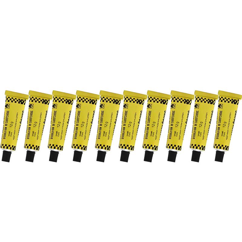 1-20pcs Automobile Tire Repairing Glue Inner Tube Puncture Kit Repair Cement Rubber Cold Patch Solution Motorcycle Bicycle