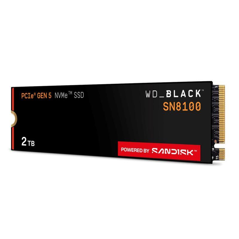 Western Digital Black SN8100 M.2 2280 PCIe 5.0 x4 2 TB Black