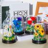 DIY Micro Flower Building Blocks Mini Bricks Частицы Eternal Life Цветы Домашний декор Сборка Головоломка Игрушка Дети Рождественские подарки