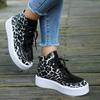 Women Sneakers Leopard Platform Ankle Designer Sneakers Casual Running Sport Shoes Autumn Walking Comfortable Shoes for Women