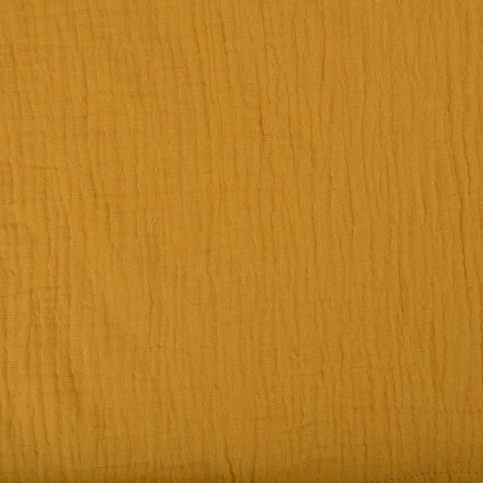 Драп дома - Gaze de Coton - Jaune - 60 x 120 см - Расширяемый - Можно стирать в машине