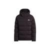 Women Helionic Hooded Down Jacket With Logo Print Women Jackets Black HG8747