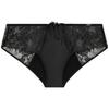 Black Label Series Logo Small Tag Sexy Lace Half Coverage Panties Women Underwear QF7165AD-UB1