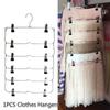 1 шт. многослойные вешалки для одежды с 12 зажимами, держатель для хранения одежды