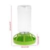 Reptiles Water Drinker 2 in 1 Feeder Dish & Water Bowl Tortoise Water Bowl