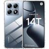 Чехол - Phonillico® - Xiaomi 14T - Противоударный - Мягкий - Прозрачный