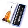 3Pcs Wine Cooling Stick Reusable Stainless Steel Portable 3-in-1 Wine Cooler Aerator Pourer Set Home Supplies