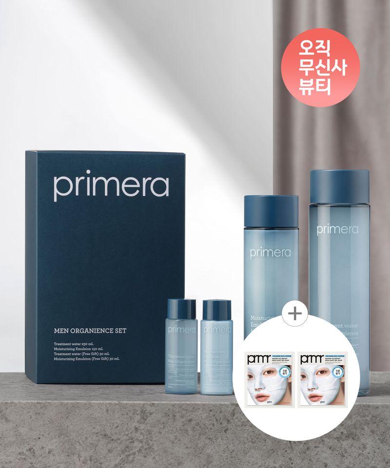 Man Organience 2-Piece Set (Water 230ml + Emulsion 160ml)