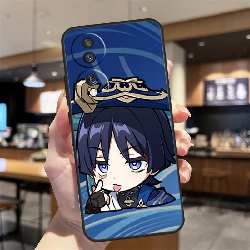 Чехол Genshin Impact Wanderer для Honor 200 Lite Magic 7 5 6 Pro Honor X9c X9b X9a X8b X8a X8 X9 50 70 90 Lite Funda