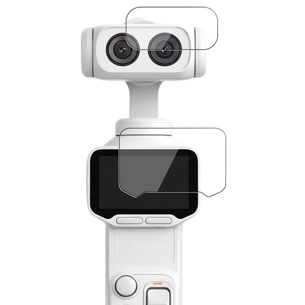 Tempered Glass Lens Films HD Protective Films for Insta360 Luna Ultra Gimbal Camera Accessories