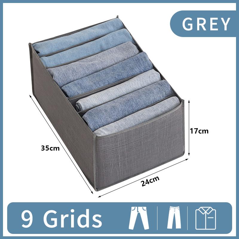 Storage Organizer Jeans Organization Storage Box Closet Organizer Clothing Organization System Drawer Organizers Cabinet Pants