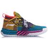 Баскетбольные кроссовки Li Ning All City 7 с амортизацией, нескользящие, износостойкие, среднего размера, мужские баскетбольные кроссовки желто-синие ABAP099-1