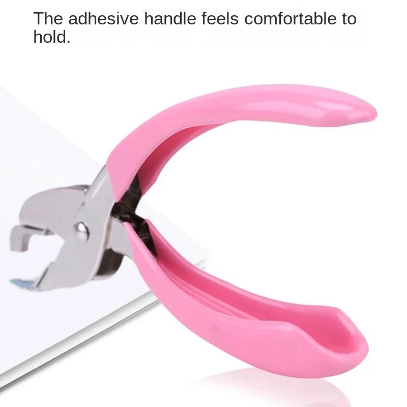 Мини-профессиональный портативный прочный выдвижной экстрактор, степлер, инструмент для переплета, сверхмощный, прочный, удобный инструмент для удаления металлических скоб