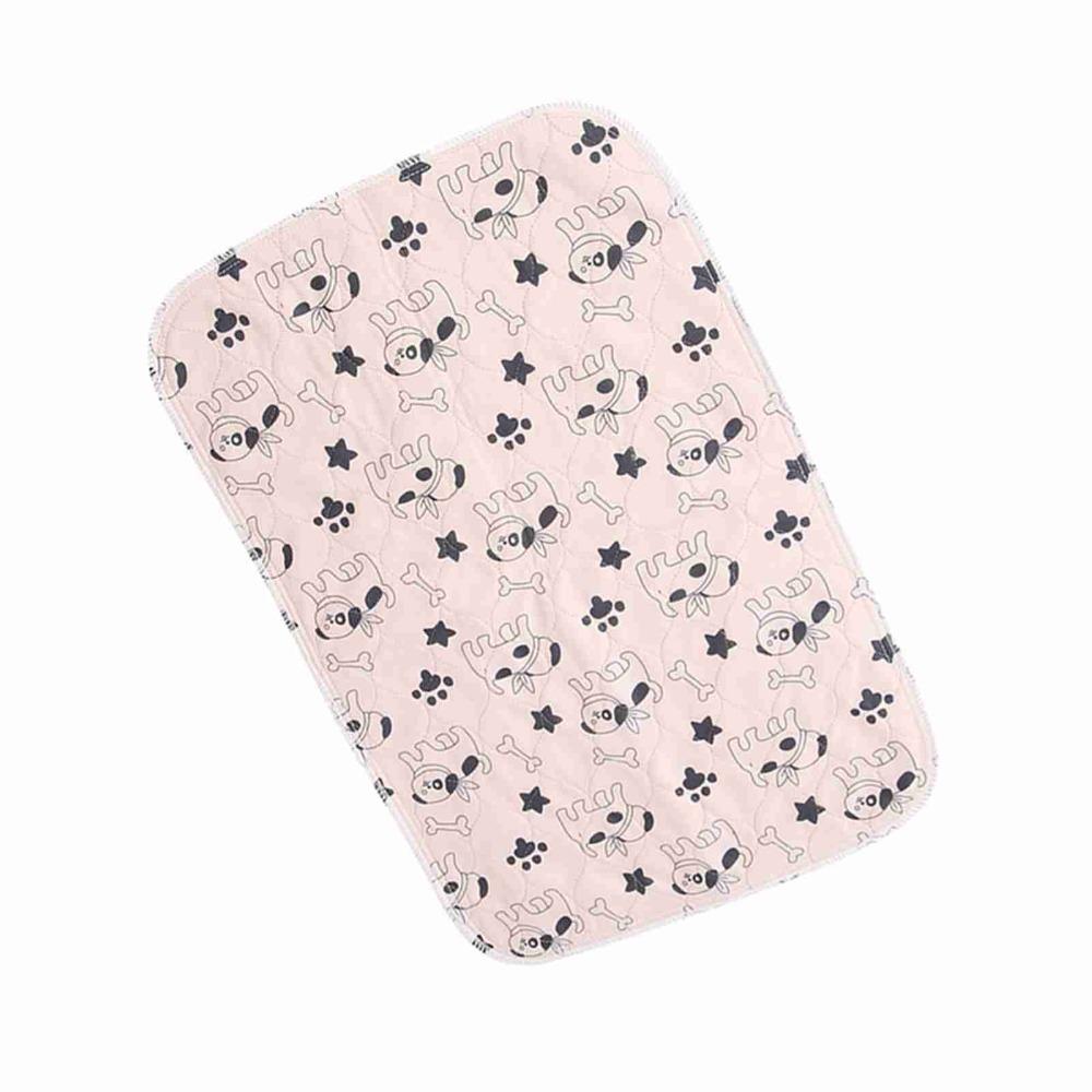 High Absorbency Reusable Pet Pee Pad Polyester Fabric Leak Proof Pet Mat Pet Cage Liner