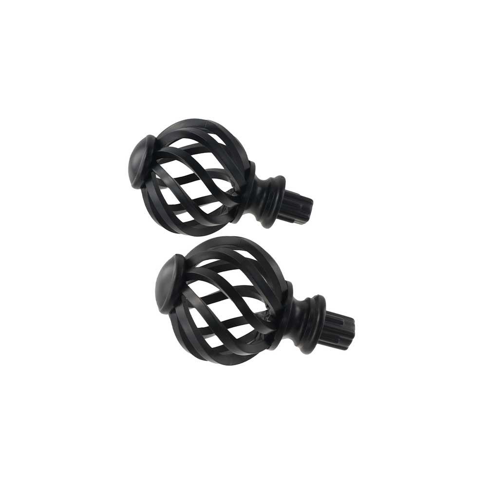 Наконечники для карниза в виде птичьей клетки, сменные, спиральный шар, аксессуары для штор, декор для штор