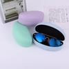 Fashion Leather Color Sunglasses Box Glasses Case Iron Box Sunglasses Case