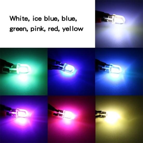 4Pcs T10 W5W COB LED Canbus Super Bright Wedge Parking Light Car Lamps