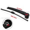 325mm Car Rear Windscreen Wipers Wiper Arm Blade for VW Polo 2005 55 2006 56 2007 57 2008 58 2009 1.2 1.4 1.9 TDi E S