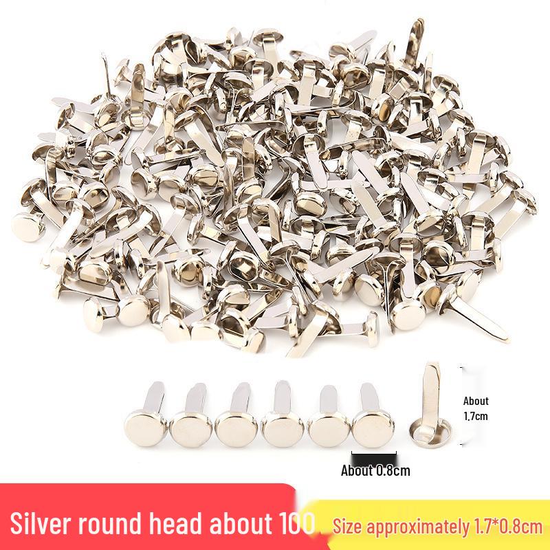 Цветные детские ручной работы гвоздики с раздвоенными ножками для DIY декора