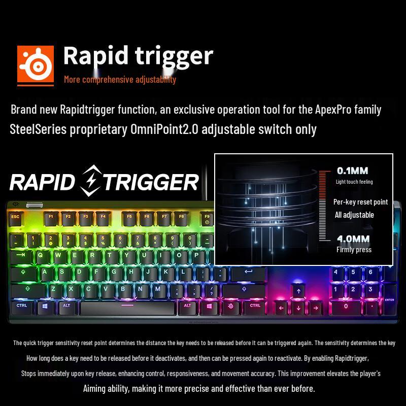 SteelSeries Apex Pro Series Gaming Keyboard