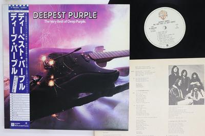 Виниловая пластинка DEEP PURPLE Very Best Of Deep Purple P10914W WARNER BROS 1980 Япония Obi Рок Б/у