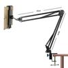 Phone Holder for Desk Arm Flexible Phone Stand with Adjustable Clip Tabletop Bedside Lazy Bracket