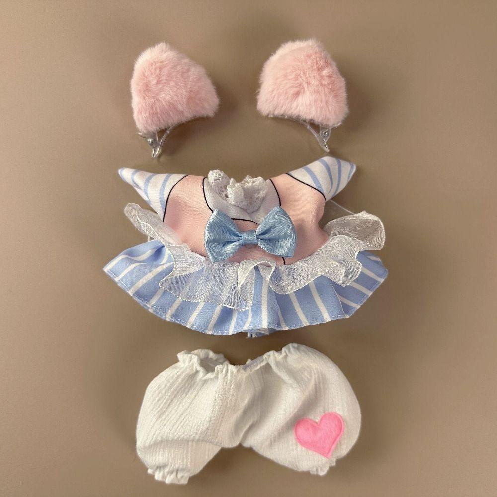 Girl's Toy Gift 22cm Doll Clothes Doll Accessories Doll Rompers Set (No Dolls and Shoes)