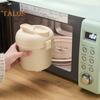 Микроволновая рисоварка пластиковая пароварка без бисфенола А с запирающейся крышкой для рассыпчатого риса 585 мл контейнер для овощей, пригодный для микроволновки