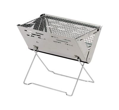 Takeda Corporation BBQ Серебристый Нержавеющая сталь Компактный гриль x x см [Уличная плита, Складной] SUG21-30, 30.5 20.5 26.5