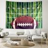 American-football Print Tapestry, Backdrop, Easy Setup, Ideal for Bedroom, Office & Living Room, with Aesthetic Wall Hanging Decor.