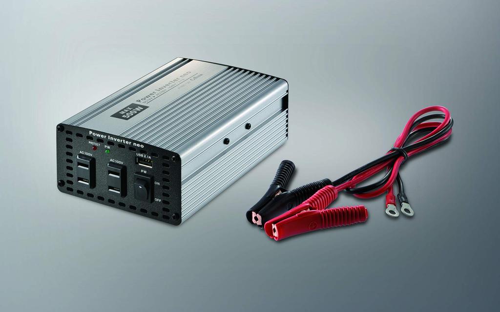 Инвертор CELLSTAR Компактный тип PI-500/12 Номинальная выходная мощность AC 400 Вт Максимальная выходная мощность 500