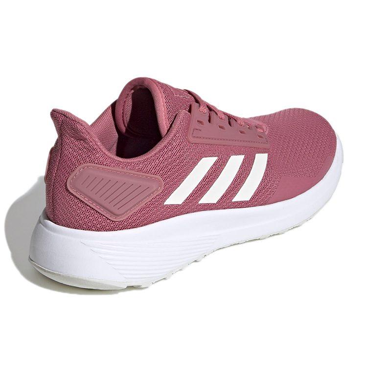 adidas Duramo 9 Ткань Устойчивая к истиранию Поддержка Устойчивая к истиранию Поддержка Низкие Кроссовки для бега Женские Темно-розовый FW2368