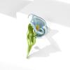 Simple Enamel Color Calla Lily Brooch High-End Female Personality Corsage Niche High-End Design Pin Accessories