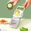 New Stainless Steel MultiFunction Hand Guard Vegetable Grater Kitchen Tool for Potato Carrot Shredding Slicing Grater Board