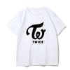TWICE T Shirt Women Kpop Summer Short Sleeve Tee Korean Fashion Harajuku Aesthetic Cartoon Letter Printed Streetwear Y2k T-shirt