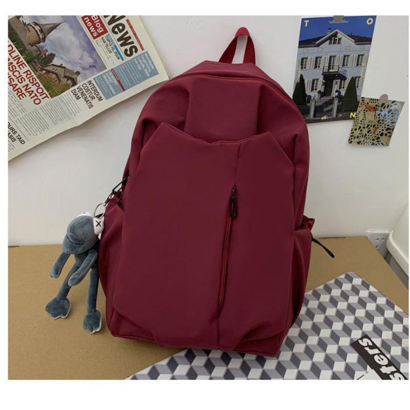 Fashion Simple Large Capacity Backpack Middle High School College Students Laptop Book Schoolbag Teens Travel Trendy Back Pack