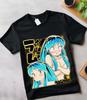 Футболка Lum Urusei Yatsura Darling, футболка вайфу Девушка Кавайная Футболка Девушка Аниме