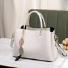 Women's Summer 2025 Luxury Soft Leather Crossbody Shoulder Bag - Elegant High-End Handbag for Moms