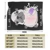 I Am Pibble Wash My Belly Pibble Meme Funny Dog Brainrot Soft Warm Blankets  Plush Throw Blanket Flannel Bedspread Bed Cover