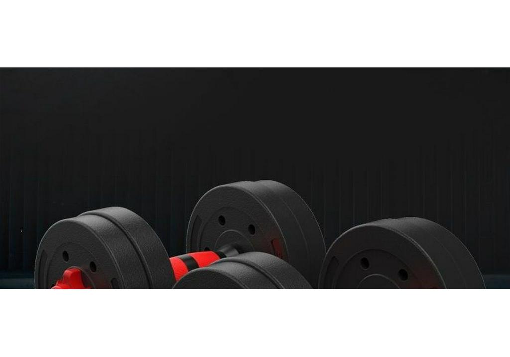 Adjustable Dumbbell Set for Men's Fitness - Beginner Friendly Arm Muscle Equipment