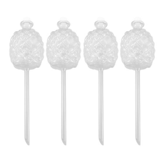 Самополивающиеся колбы Дизайн ананаса Шары для полива растений Вставка для кашпо Автоматическое устройство для полива для комнатных и уличных горшечных растений