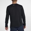 Nike Мужская футболка As M Nk Tailwind Top Ls Gxt для комплексных тренировок, повседневная, для фитнеса, с круглым вырезом, с длинным рукавом, мужские топы 910831-010