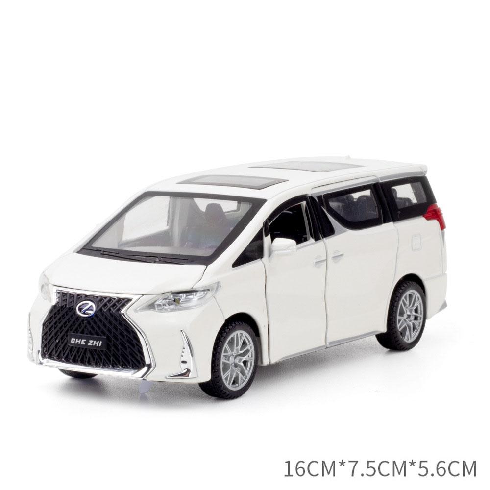 1:32 Lx570 Lm300h Модель Игрушки Литой Сплав Автомобиль 6 Открывающихся Дверей Звук Свет Откатная Миниатюрная Техника Дети Друзья Праздничные Подарки