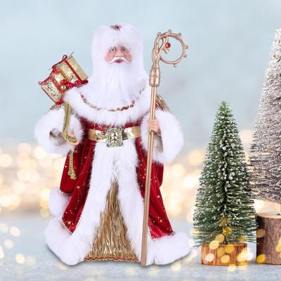 Фигурка Санта-Клауса, украшение, декоративный, для вечеринки, праздничный, декор стола, настольный, рождественский подарок, украшение, кукла