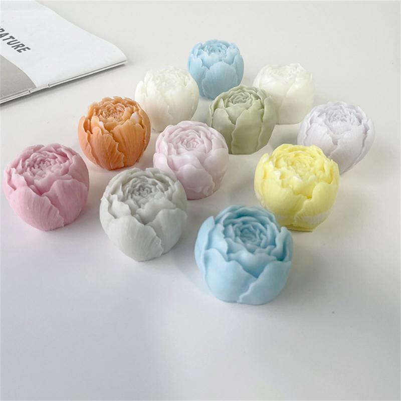 Quality Food-grade Flower Silicone Mold DIY Ornaments Handmade Soap 3D Cake Chocolate Candy Jelly Baking Tool Molds Reusable