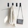 4pcs Folding Coat Hanger Foldable Hook Foldable Wall Mount Folding Hook Rack Aluminum Alloy Clothes Hooks Modern Towel Hook