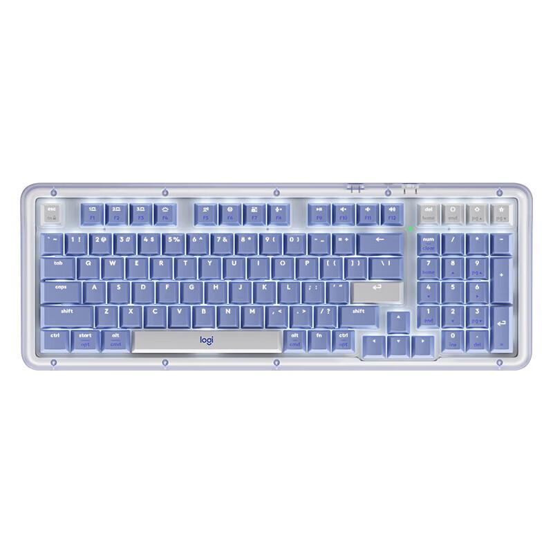 Logitech ALTO KEYS K98M Серия Amber AI Кастомная Беспроводная Механическая Клавиатура