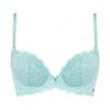 AMOSTYLE BY Triumph Charming Glamor Airy Dazzling D M010 Мягкий бюстгальтер с высокой спинкой, Лето, 1472, B, C, Чашка, Бирюзовый,