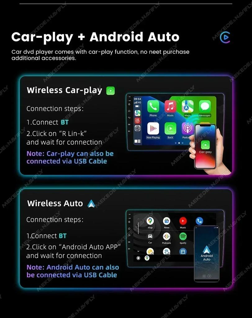 Android 14 Car Radio 2Din Multimedia Video Player for Toyota RAV4 Rav 4 2001-2006 Carplay Autoradio Navigation GPS HeadUnit WIFI