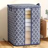 Large Capacity Foldable Quilt Storage Organizer - Spacious & Transparent Design for Easy Viewing - Perfect Closet Solution for Clothes, Quilts